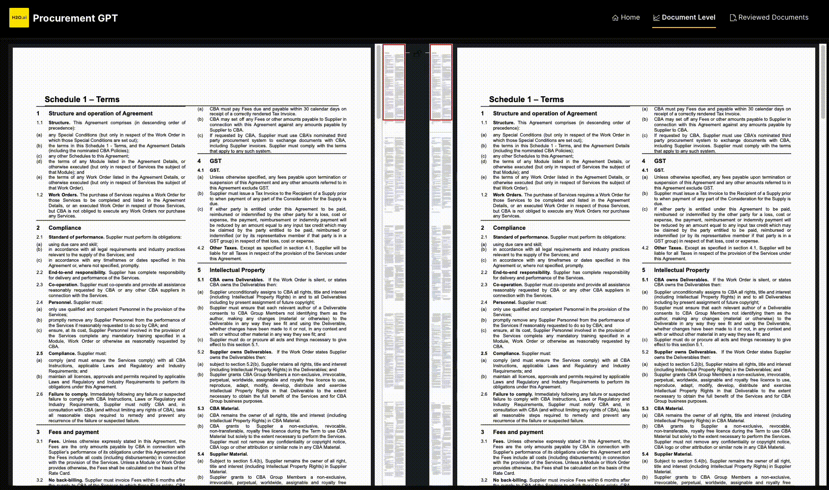 procurement GPT parse documents A gif of procurement GPT parsing documents